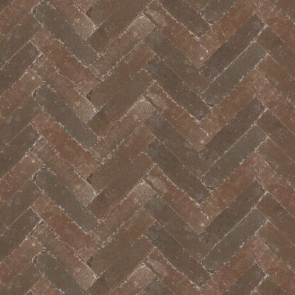 Abbeystones 20x5x7 cm Gesmoord Bruin met deklaag (per M2)