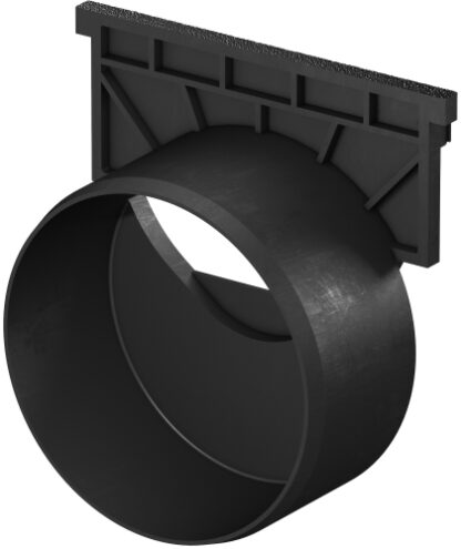 ACO HEXALINE EINDPLAAT MET SPIE 110MM