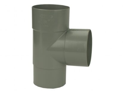 WAVIN PVC HWA T-STUK 80MM 88° VERJ. SP. GRIJS