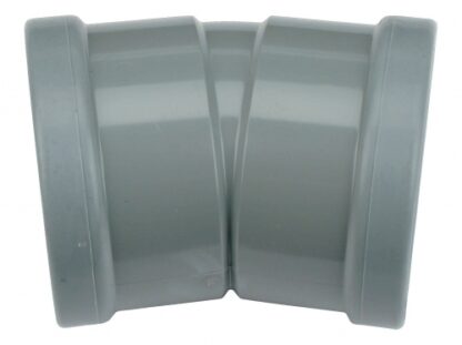 WAVIN WAFIX PVC MANCHET BOCHT 110MM 15° 2XM SN4/8