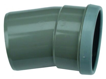 WAVIN WAFIX PVC MANCHET BOCHT 110MM 15° M/S SN4/8
