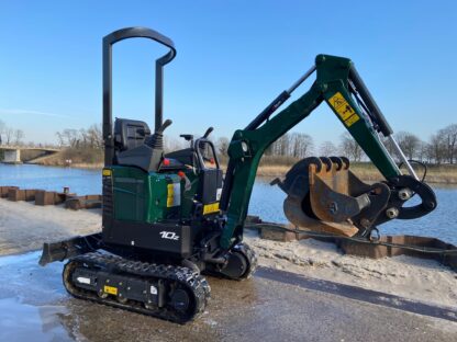 Mini graver 1 ton, huur per dag